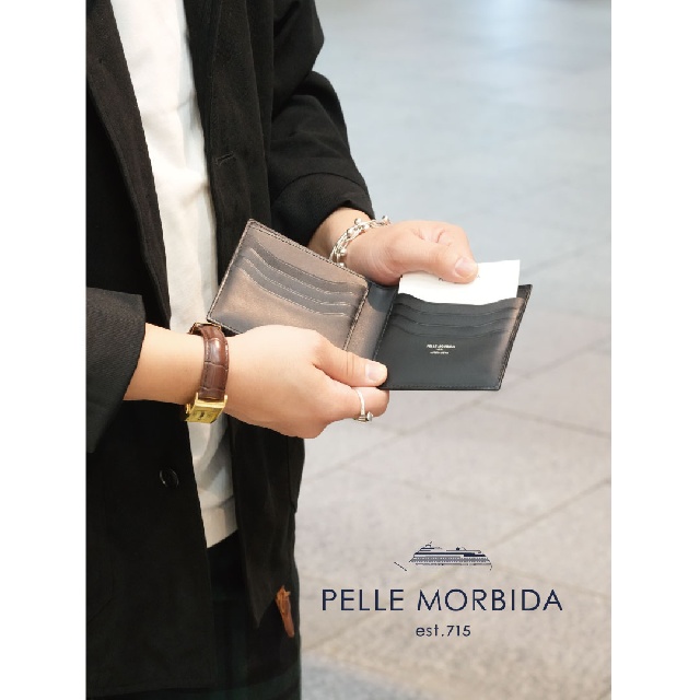 PELLE MORBIDA　Balca　ペッレモルビダ　バルカ　コンパクトウォレット　BA735-7