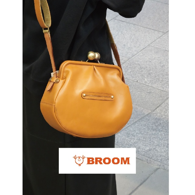 【Recommend item】BROOM　ブルーム　がま口　レザー ショルダー　26028-33-16