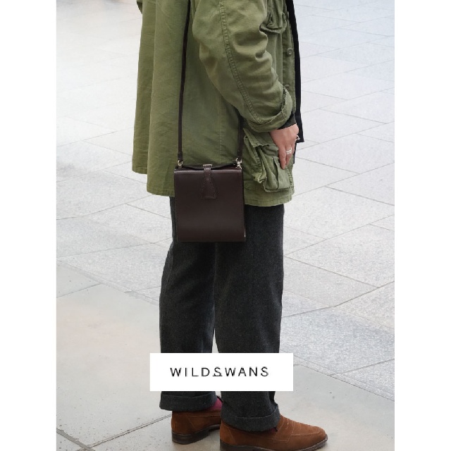 WILD SWANS　ワイルドスワンズ　RODDY　SHOULDER BAG　ロディ　サコッシュ バッグ　サドルプルアップ　RD-SD-15