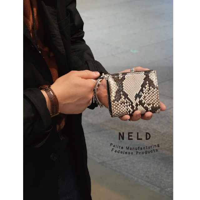 NELD　ネルド　HEBI　ヘビ　L字ミニ財布　AN317-11