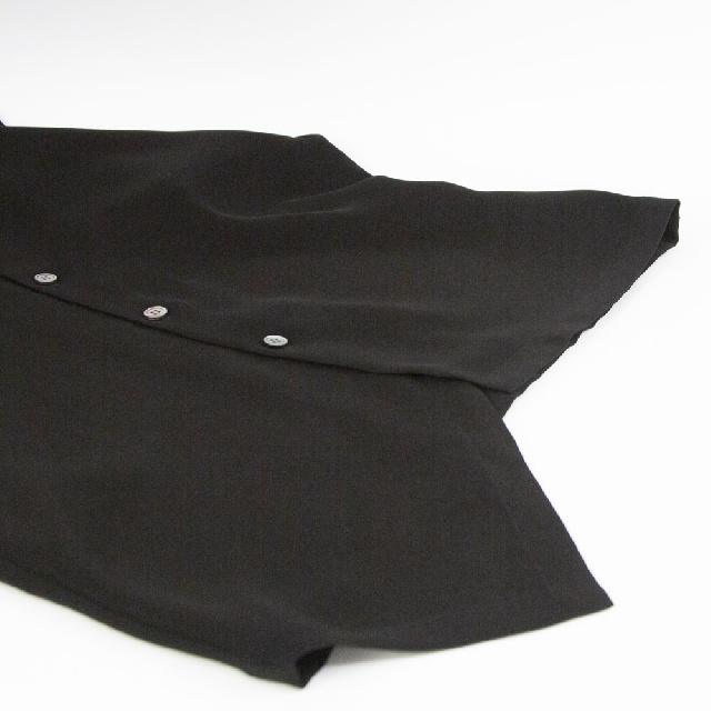 Y's for living　ワイズフォーリビング　ダブルクロス　襟付きシャツ　M25-T20-35-9