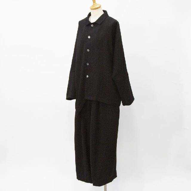 Y's for living　ワイズフォーリビング　ダブルクロス　襟付きシャツ　M25-T20-35-10