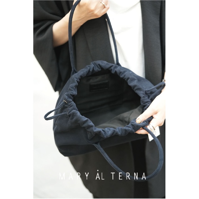 Mary Al Terna 　メアリオルターナ　 WRING 　リング　マイクロスウェード　ミニハンドバッグ　 MA5227BG-38-13