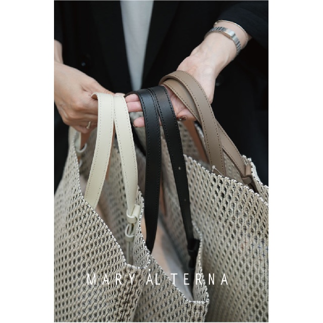 Mary Al Terna　メアリオルターナ　GAP　コットンメッシュ　トート　S　MA5224BG-19-14