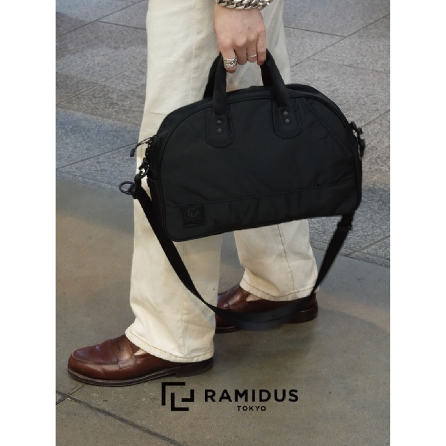 RAMIDUS　BLACK BEAUTY　2WAY BOSTON BAG　(S)　ラミダス　ブラックビューティー　2WAYボストンバッグ　S　B011050-13