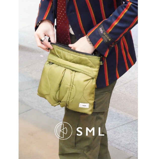 SML　エスエムエル　redad × SML　Quilting Sacoche　キルティング サコッシュ　K905101-12