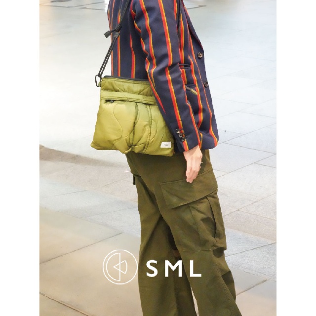 SML　エスエムエル　redad × SML　Quilting Sacoche　キルティング サコッシュ　K905101-11