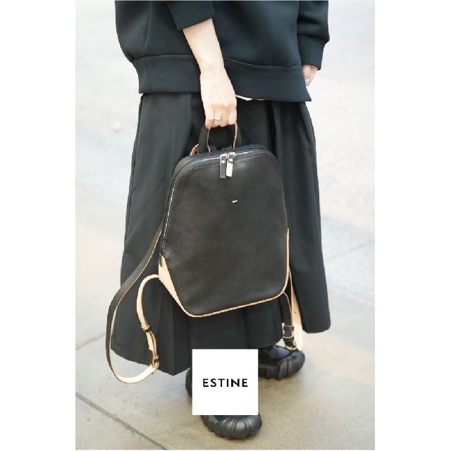 ESTINE　エスティーヌ　ロジカル　レザーリュック　1076864-12
