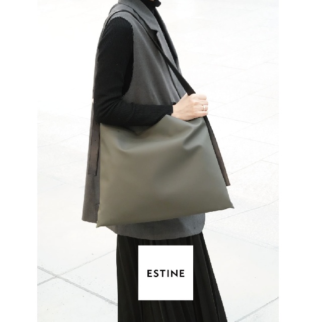 ESTINE 　エスティーヌ　ラフィン　ワンショルダー　 1074972-10
