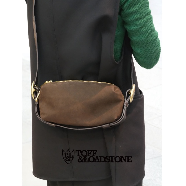 TOFF & LOADSTONE　トフアンドロードストーン　ヌバック　ミニショルダー　S46-81750-10