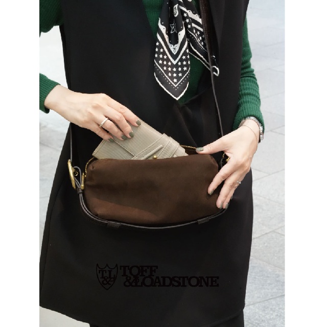 TOFF & LOADSTONE　トフアンドロードストーン　ヌバック　ミニショルダー　S46-81750-11