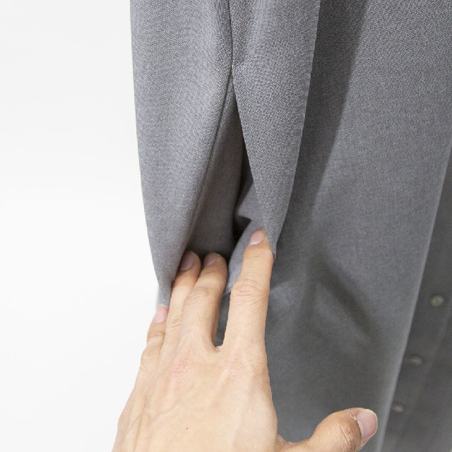 MIDIUMISOLID　ミディウミソリッド　アシンメトリープリーツノースリーブワンピース　1-15211161-8