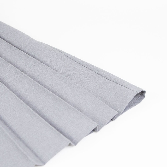 MIDIUMISOLID　ミディウミソリッド　アシンメトリープリーツノースリーブワンピース　1-15211161-11