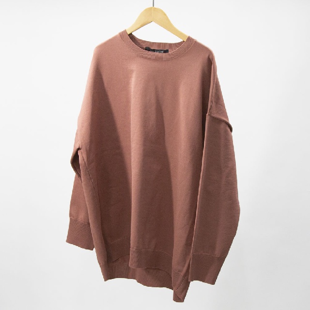 mizuiro ind　ミズイロインド　クルーネックワイドプルオーバー　1-220077-2