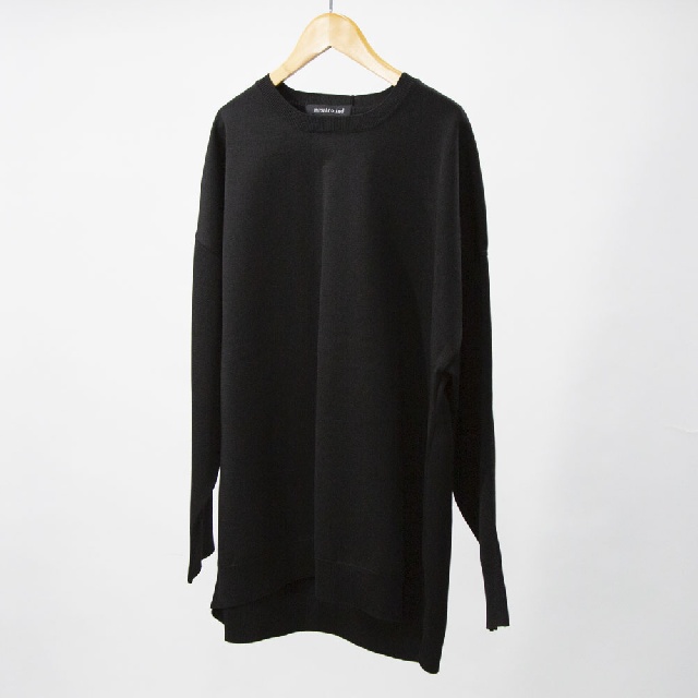 mizuiro ind　ミズイロインド　クルーネックワイドプルオーバー　1-220077-4