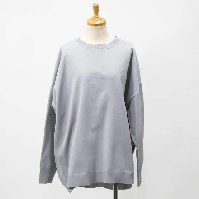 mizuiro ind　ミズイロインド　クルーネックワイドプルオーバー　1-220077-5