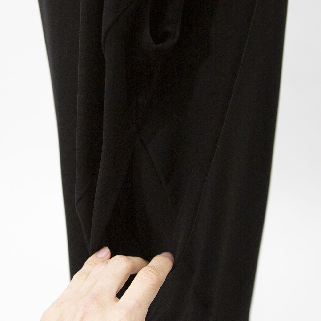 Y's for living　ワイズフォーリビング　ダブルクロス　ジャンパードレス　M25-T23-43-6