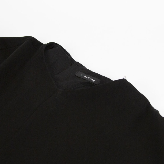 Y's for living　ワイズフォーリビング　ダブルクロス　ジャンパードレス　M25-T23-43-8