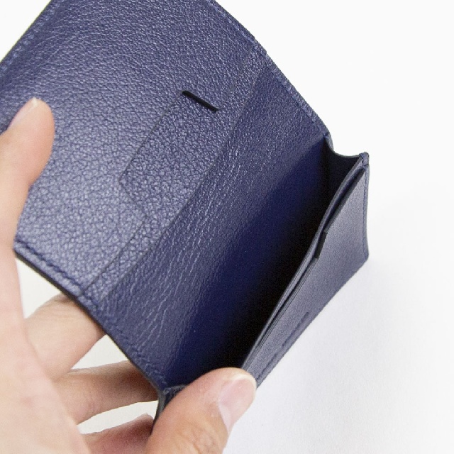 MAISON TAKUYA　メゾンタクヤ　Business Card Pouch Magnet　German Shrunken Calf×Goat　ビジネスカードポーチマグネット　ジャーマンシュランケンカーフ×ゴート BCPM-6