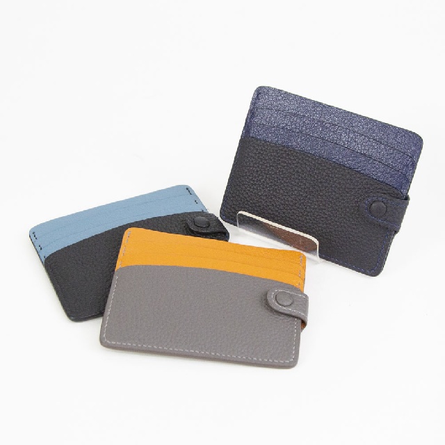 MAISON TAKUYA　メゾンタクヤ　Flat Bill Card Case(S)　German Shrunken Calf×Goat　フラットビル カードケースS　ジャーマンシュランケンカーフ×ゴート FBC(S)-0