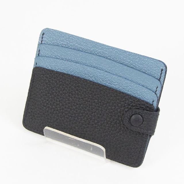 MAISON TAKUYA　メゾンタクヤ　Flat Bill Card Case(S)　German Shrunken Calf×Goat　フラットビル カードケースS　ジャーマンシュランケンカーフ×ゴート FBC(S)-3