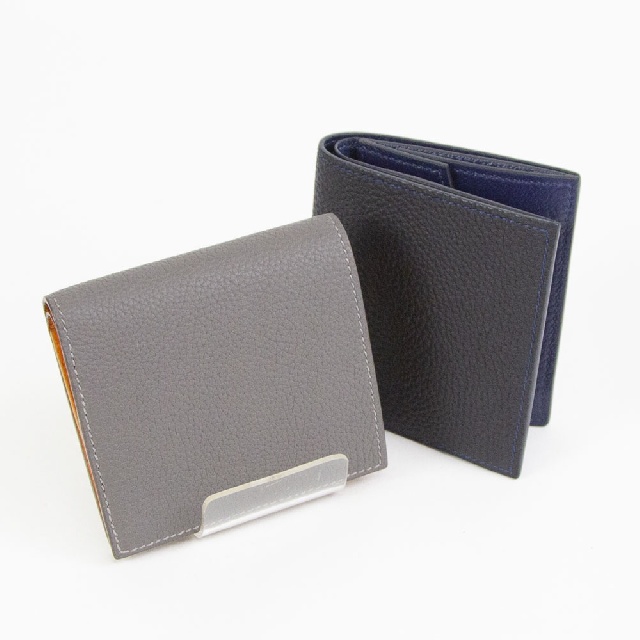 MAISON TAKUYA　メゾンタクヤ　Compact Wallet w/ Coin Case　German Shrunken Calf×Goat　コンパクトウォレット　ジャーマンシュランケンカーフ×ゴート CPWC3-0