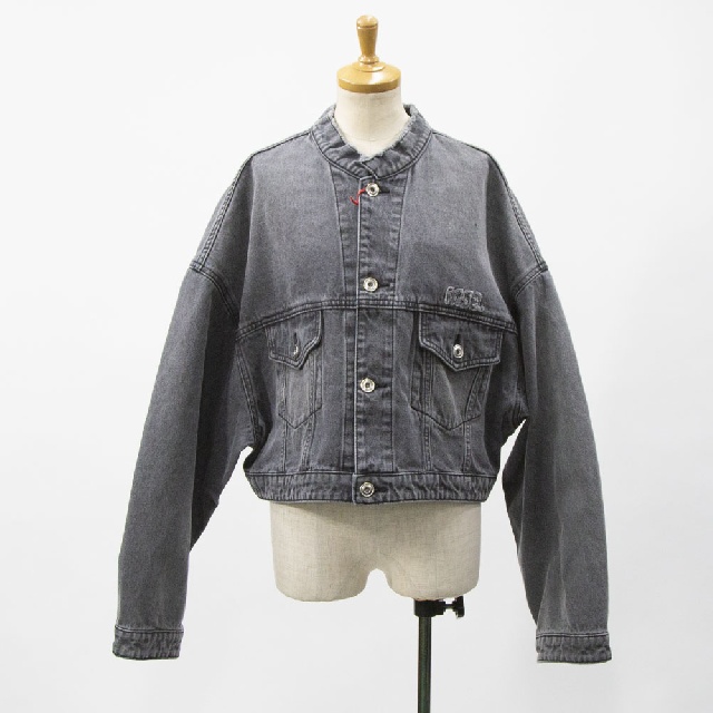 M53　エムゴーサン　ノーカラーデニムジャケット　MJ-064-1