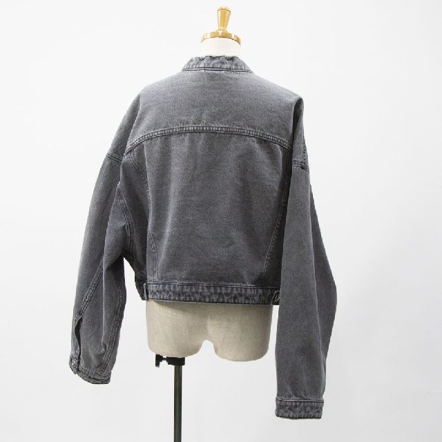 M53　エムゴーサン　ノーカラーデニムジャケット　MJ-064-3