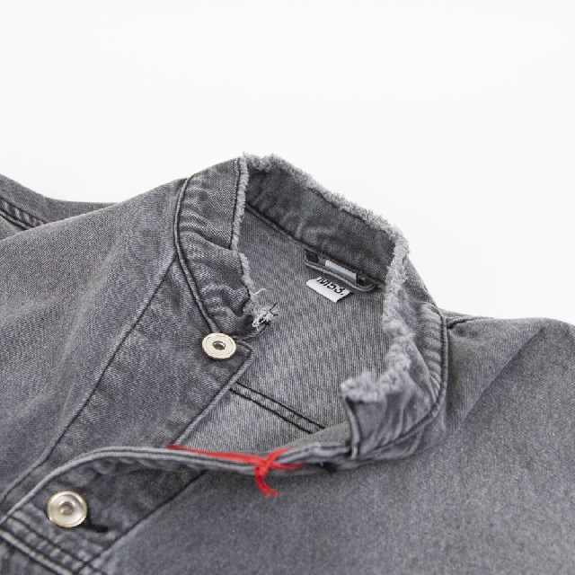 M53　エムゴーサン　ノーカラーデニムジャケット　MJ-064-9