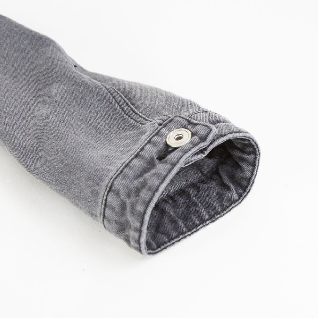 M53　エムゴーサン　ノーカラーデニムジャケット　MJ-064-10