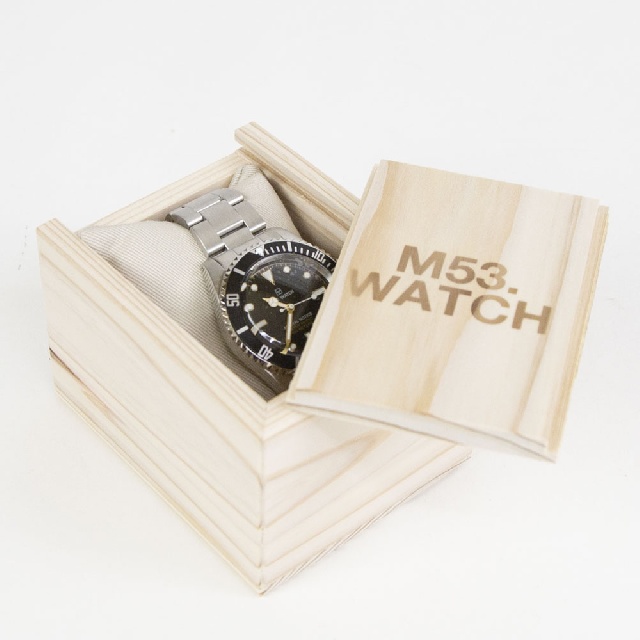 M53　エムゴーサン　MK3 ステンレス　ARRIVAL NOTICE 　ダイバーズウォッチ　MW-003S-7