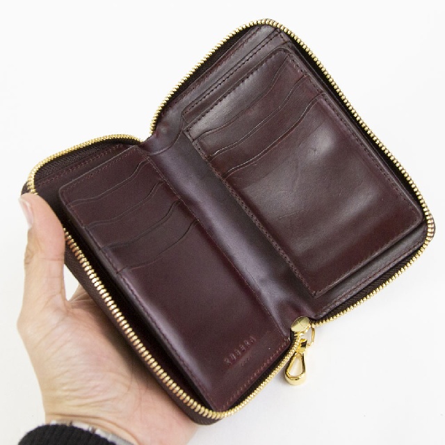 KUBERA 9981　クベラ9981　クロムエクセル　ラウンド ミドル財布　51664-7