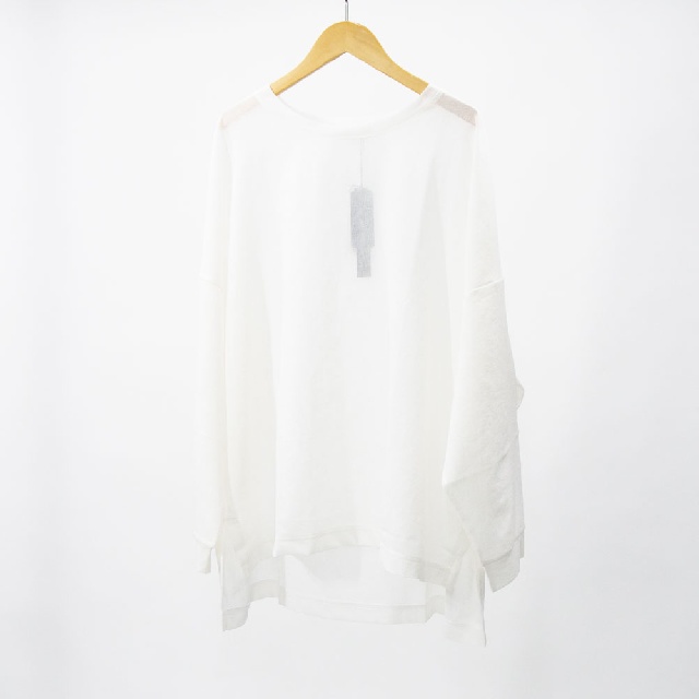 mizuiro ind　ミズイロインド　ワッシャーボイルワイドプルオーバー　1-210070-1