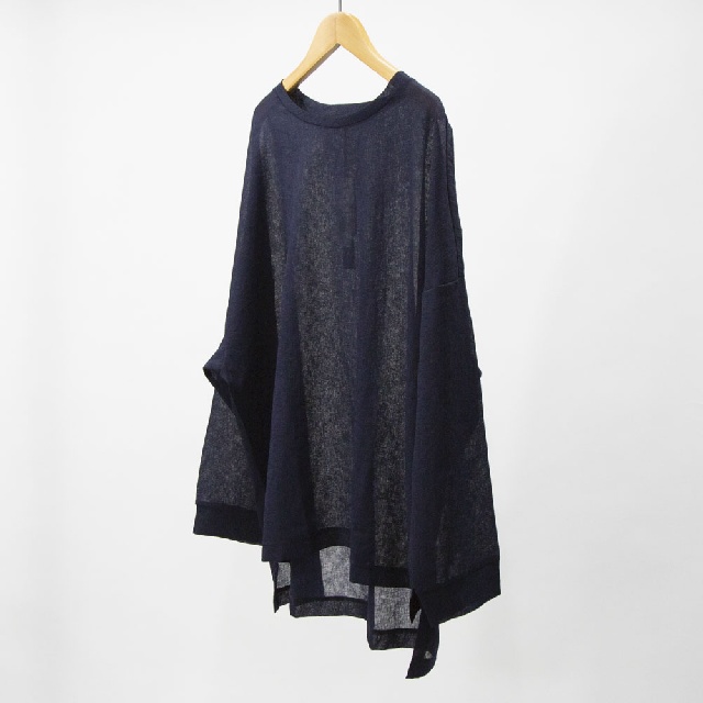 mizuiro ind　ミズイロインド　ワッシャーボイルワイドプルオーバー　1-210070-2