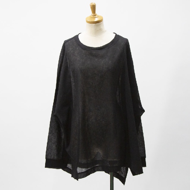 mizuiro ind　ミズイロインド　ワッシャーボイルワイドプルオーバー　1-210070-3