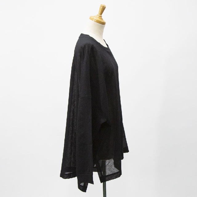 mizuiro ind　ミズイロインド　ワッシャーボイルワイドプルオーバー　1-210070-6