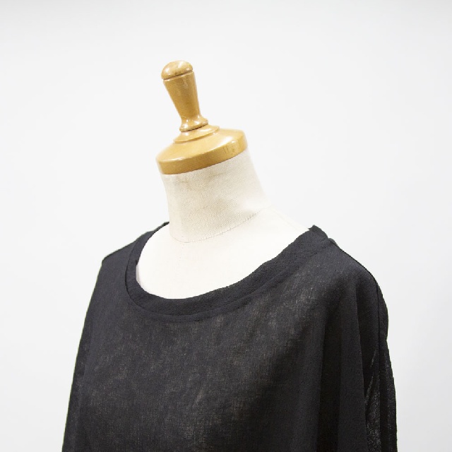 mizuiro ind　ミズイロインド　ワッシャーボイルワイドプルオーバー　1-210070-7