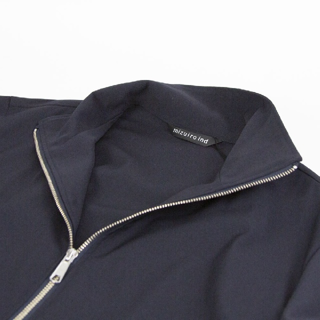 mizuiro ind　ミズイロインド　ハイネックジップコート　1-270035-11