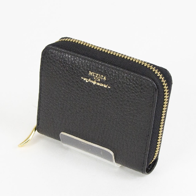 MUZICA　ムジカ　イタリアンレザー　ラウンド折財布　M1105-1