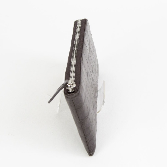 ESPECIAL　エスペシャル　クロコ　L字長財布　GCR-8505-3