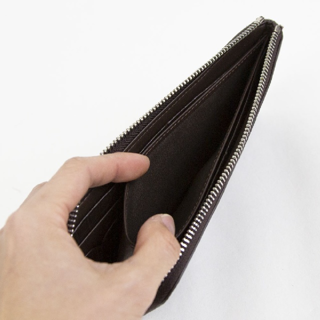 ESPECIAL　エスペシャル　クロコ　L字長財布　GCR-8505-8