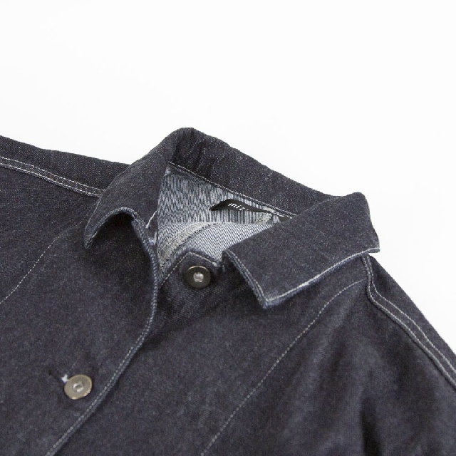 mizuiro ind　ミズイロインド　ワイドデニムカバーオール　1-270039OW-8