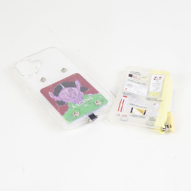 A SCENE × CONVENIENCE YOUNG　エーシーン × コンビニエンスヤング　PVC Clear case iphone　PVCクリアケース　CY02-001-17P CY02-001-17-1