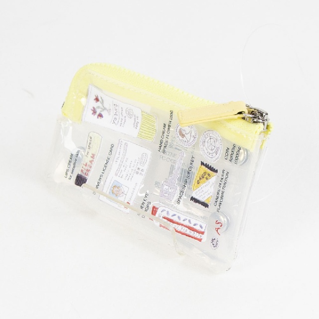 A SCENE × CONVENIENCE YOUNG　エーシーン × コンビニエンスヤング　PVC Clear pocket PVCクリアポケット 付け替えポケット　CY06-001-1