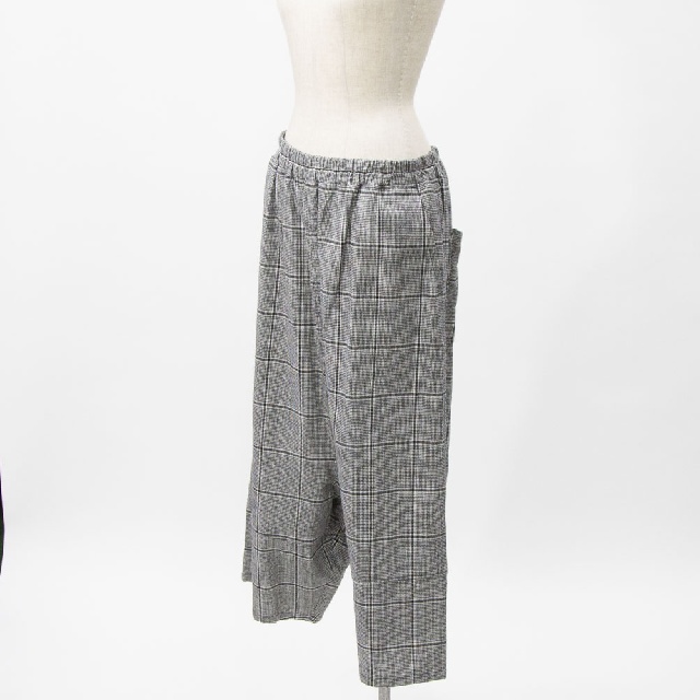 Y's for living　ワイズフォーリビング　C/Lチェック　ペンギンパンツ　M32-R20-29-0