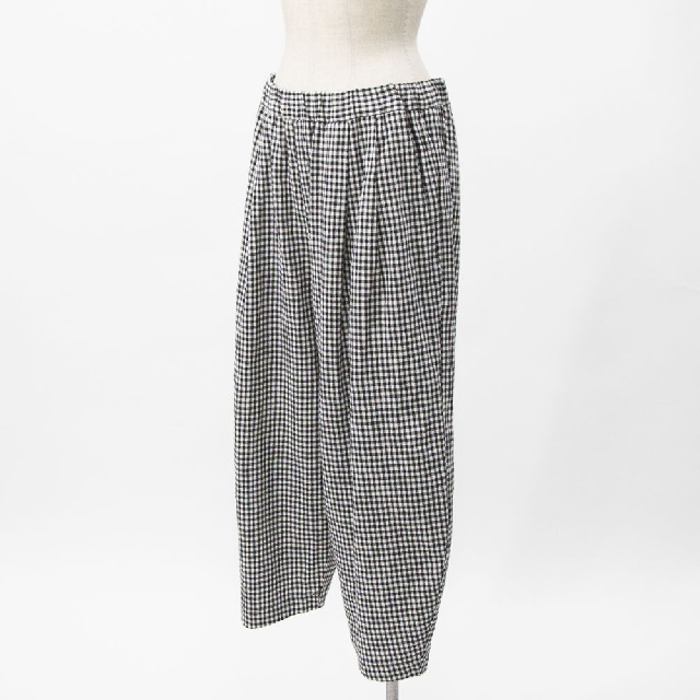 Y's for living　ワイズフォーリビング　C/Lチェック　タックパンツ　M32-R19-28-0