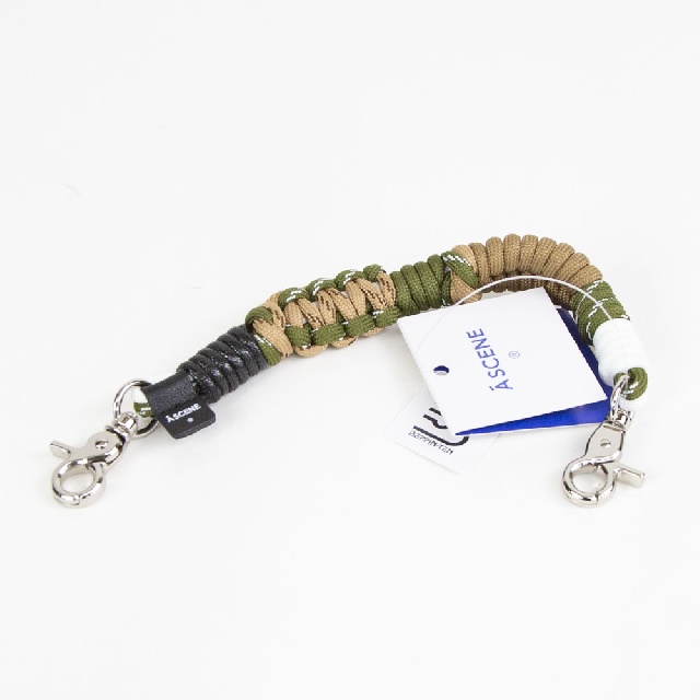 A SCENE　エーシーン　DESIGN PARACORD MINISTRAP　デザインパラコード　ミニストラップ　AS03-017-2