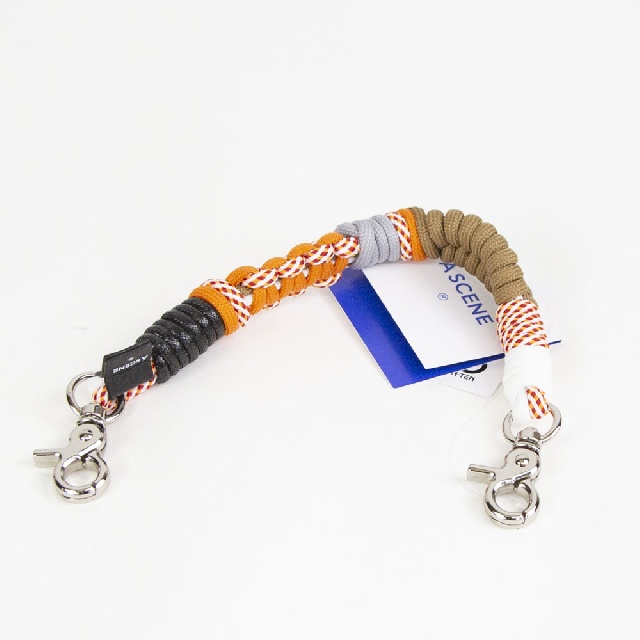 A SCENE　エーシーン　DESIGN PARACORD MINISTRAP　デザインパラコード　ミニストラップ　AS03-017-4