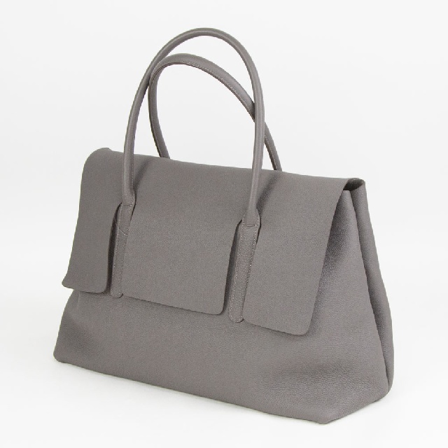 MAISON TAKUYA　メゾンタクヤ　Frap Tote L German Shrunken Calf×Goat　フラップ トートL　ジャーマンシュランケンカーフ×ゴート FBB(L)-G-2