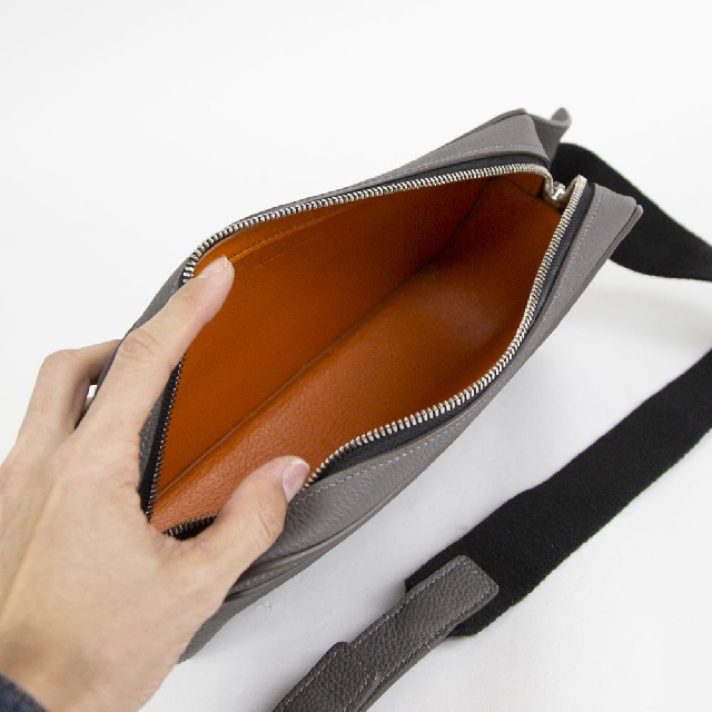 MAISON TAKUYA　メゾンタクヤ　Capital Body Bag　German Shrunken Calf×Goat　キャピタルボディバッグ　ジャーマンシュランケンカーフ×ゴート CBB-10